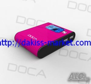 D565 7800mAh с 2 USB преносима батерия $30 в наличност