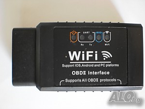 Автомобилен диагностичен инструмент за iPhone, IPAD, Android и Windows PC - OBDII