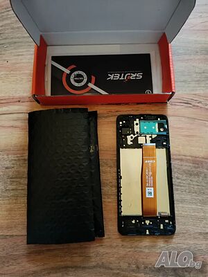 Дисплей за Samsung Galaxy A12, A12s / A125, A127, SM-A125F, SM-A127F тъчскрийн с рамка