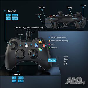 Нов джойстик xbox 360 controller за Xbox 360 и WINDOWS