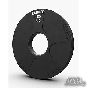 Eleiko Vulcano Plate 2,5 kg black тежести професионални made in Sweden