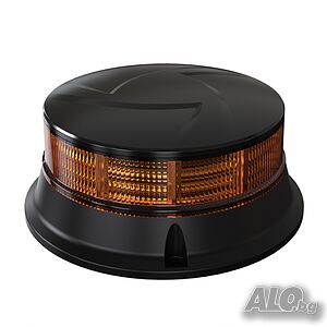 12V 24V 108W Лед Led Диодна Въртяща се Аварийна Лампа Маяк Буркан