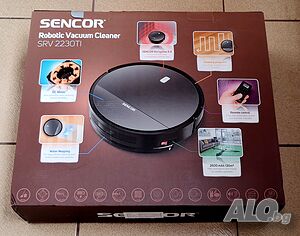 Прахосмукачка робот Sencor SRV-2230TI с функция за измиване