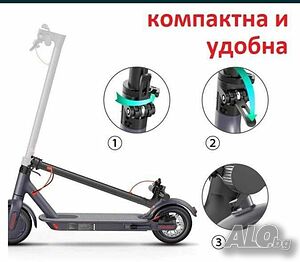 Електрическа тротинетка E-SCOOTER PRO 8AH BLACK 250W 620лв