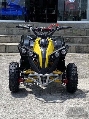 Детско Бензиново ATV MaxMotors GRIZZLY SPORT 2023 - BLACK & YELLOW