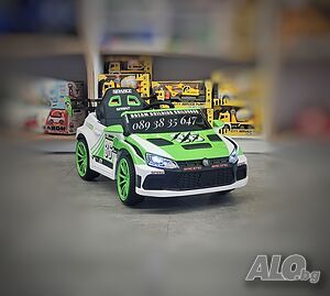 ТОП ЦЕНА! НОВО! Акумулаторна кола VW Drift с 12V батерия, функция дрифт