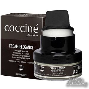 Над 30 цвята ефикасна крем-боя за кожени изделия, Coccinè Cream Elegance