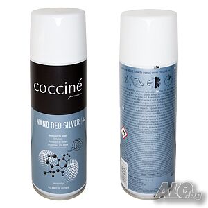 Coccinè Nano Deo silver Антибактериален Дезедорант за обувки, 400 ml