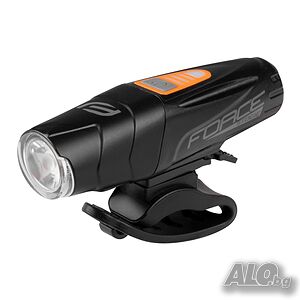 Предна OSRAM LED светлина за велосипед фар FORCE STOGIE 900 LM, USB