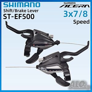 Комбинирани палцови команди със спирачки SHIMANO ACERA ST-EF500 3x7