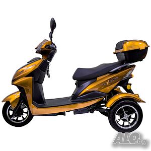 Електрически скутер-триколка MaxMotors Sport 1500W GOLD