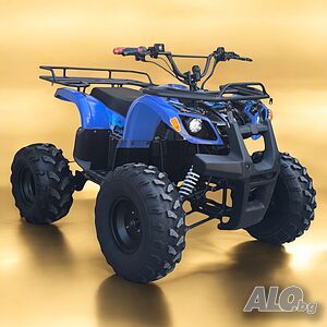 ATV MaxMotors Eлектрическо Grizzly 1500W/48V/20Ah BLUE