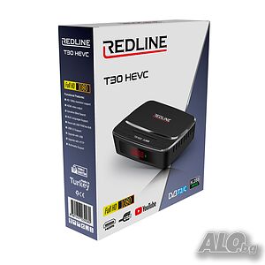 Цифров Наземен приемник REDLINE T30 DVB-T2C H265