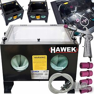 Пясъкоструйна кабина 90 л HAWEK,HW-1044