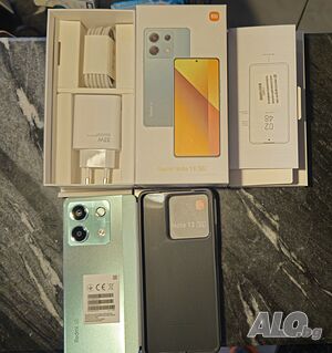 Нов с гаранция 2г.Redmi Note 13,Ocean Teal,256 GB мобилен телефон