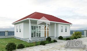 Ексклузивна сглобяема едноетажна къща за продажба на 15 км. от морския бряг, с. Храброво, обл. Добри..