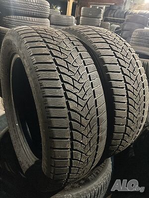 2бр - 225 55 17 - DUNLOP WINTER SPORT 5 XL - 2022г - 7мм грайфер