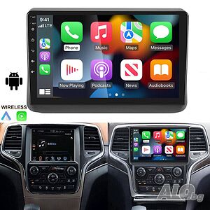 Мултимедия, Двоен дин, за Jeep Grand Cherokee, Андроид, навигация, 2 Дин, плеър, с Android, JEEP