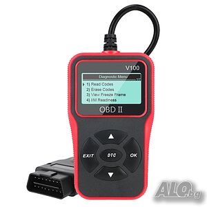 OBD 2 диагностика за четене и триене на грешки на двигателя, V100