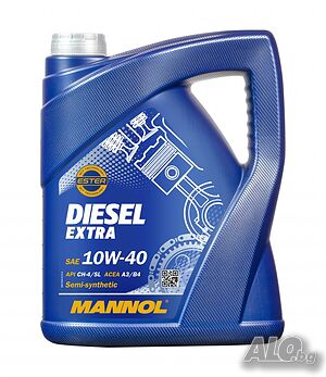 Mannol 10W40 Diesel Extra 5л / Масло Манол Дизел Екстра 10В40 5л