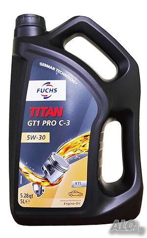 Fuchs Titan 5W30 GT1 C3 5L / Масло Фукс Титан 5В30 GT1 C3 5л