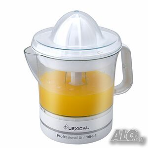 Електрическа цитрус преса Lexical LCJ-2101, 40W, 700ml, бял