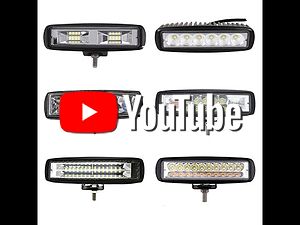 Халоген LED 84W 6500K бял правоъгълен 12-24V (1бр.) 254838