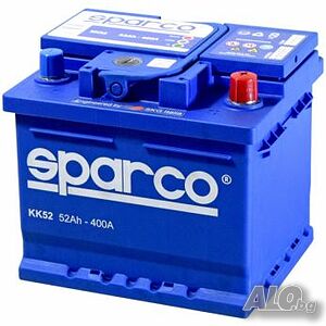 Акумулатор SPARCO 52Ah 400A/55Ah 450A/62Ah 500A/85Ah 700A/100Ah 700A