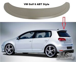 Нов Спойлер задно стъкло №243 VW GOLF -VI/257243