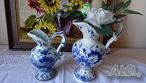 Кани- вази стил Арт Деко delft blue Нolland hand painted