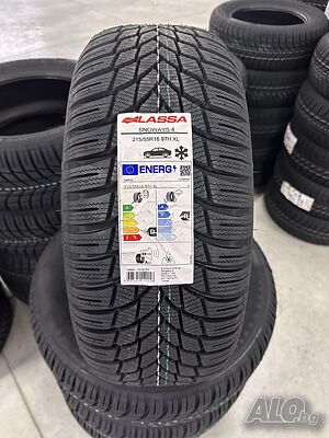 Нови 🚗 Зимни ❄️ гуми 215/55R16 LASSA SNOWAYS 4 97H XL