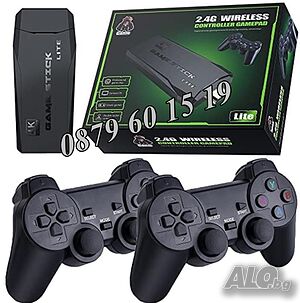 Игра конзола HDMI 2.4G WIRELESS CONTROLLER GAMEPAD с над 10000 игри