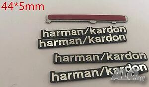 Алуминиеви емблеми за тонколони ’’Harman/Kardon’’ - 44 мм./ 5 мм.