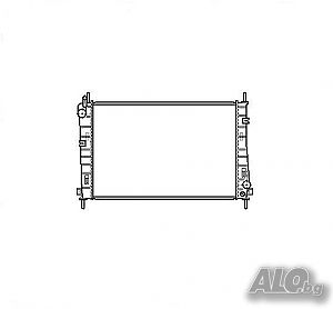 Воден радиатор FORD № hk1823