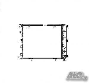 Воден радиатор MERCEDES № hk1905