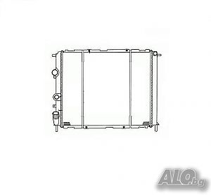Воден радиатор RENAULT № hk 2137