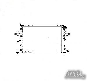 Воден радиатор OPEL Astra G №HK1012