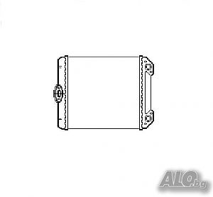 Радиатор парно MERCEDES E-CLASS № hk9071