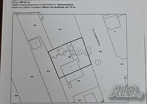 2 парцела с голям гараж и сгради на главен път в гр. Иваново, Русе