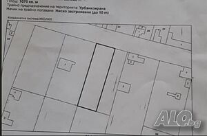 Парцел за застрояване в полупланинско село