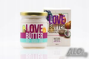 Маска за коса Love Butter За Растеж С 9 ОРГАНИЧНИ Масла 190 Мл