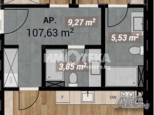 3-стаен, София, Манастирски ливади - изток, 125 кв.м., 247400 €