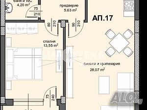 2-стаен, Пловдив, Широк център, 83 кв.м., 125340 €