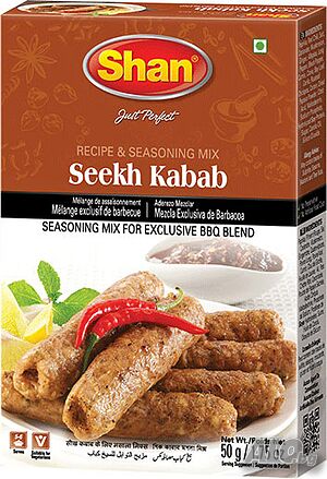 Shan Seekh Kebab BBQ Mix / Шан подправки за месо 50гр