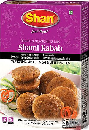 Shan Shami Kebab Mix / Шан микс от подправки за бургери от мляно месо и леща 50гр