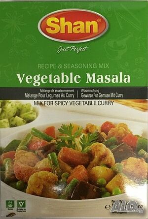 Shan Vegetable Curry Mix / Шан Микс подправки за зеленчуково къри 100гр
