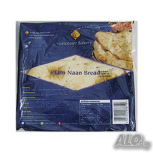 Leicester Bakery Plain Naan Bread / Нан Хляб