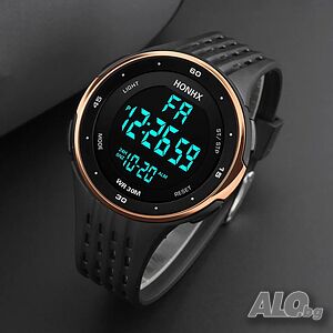 HONHX LED спортен, водоустойчив, дигитален часовник,Reloj Hombre