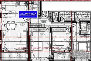 Четиристаен апартамент в Младост 4