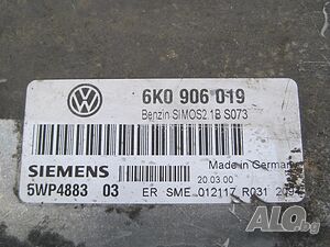 Компютър 6K0906019 Siemens 5WP4883 Сеат Ибиза 1,6 Seat Ibiza Cordoba 1,6